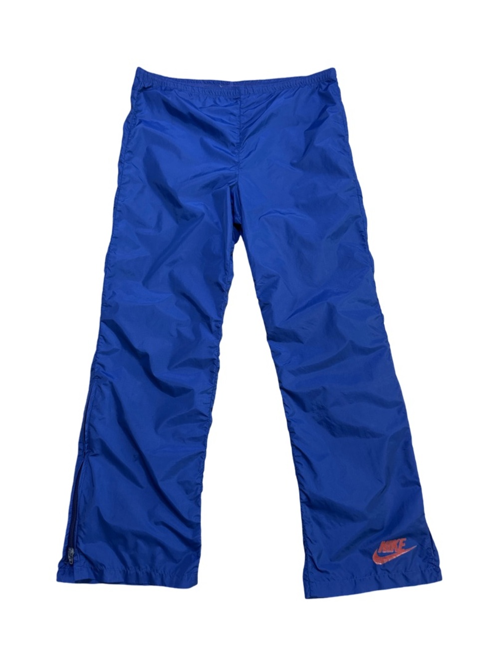 VTG 80s Nike Orange Tag Windbreaker Track Pants Made in USA Royal Blue Mens Sz M